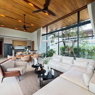 Modern Botanica villa with private pool for rent, Phuket, Thailand