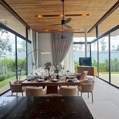 Alquiler de villa moderna Botanica con piscina privada, Phuket, Tailandia