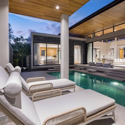Modern loft-style villa with private pool for rent, Phuket, Thailand