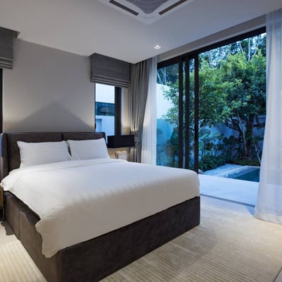 Modern loft-style villa with private pool for rent, Phuket, Thailand