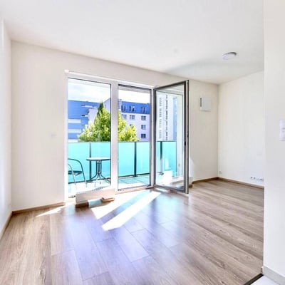 New bright apartment with balcony for rent, 30 m², Letňany, Prague, Czech Republic