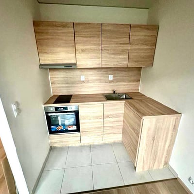 New bright apartment with balcony for rent, 30 m², Letňany, Prague, Czech Republic