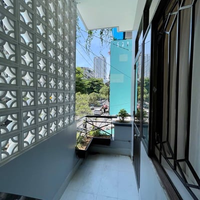 Furnished studio with balcony for rent, 35 m², Nha Trang, Vietnam