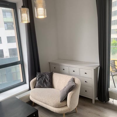 New modern apartment with balcony for rent, 45 m², Nivy, Bratislava, Slovakia