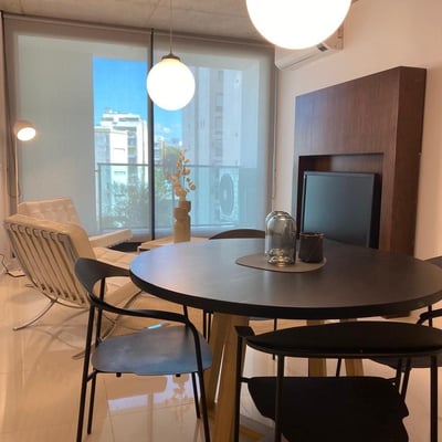 Modern bright apartment with balcony for rent, 45 m², Palermo Hollywood, Buenos Aires, Argentina