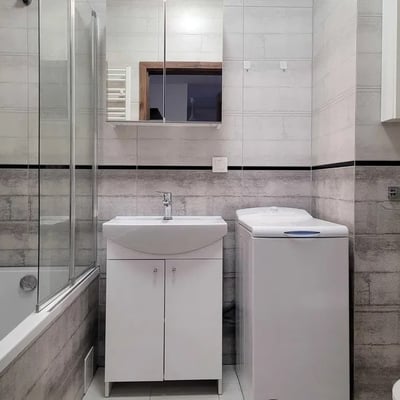 Komfortable Wohnung mit Balkon zur Miete, 45 m², Mokotów, Warschau, Polen