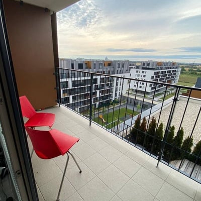 Bright apartment for rent in a new building, 29 m², Slnečnice – Mesto, Bratislava, Slovakia