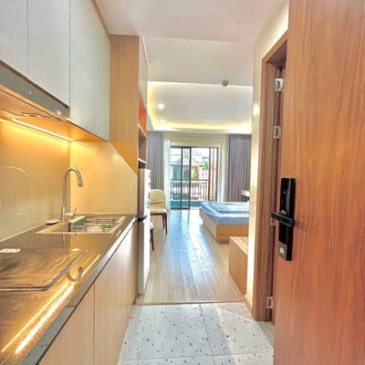 Furnished studio near the beach for rent, 38 m², North Nha Trang, Vietnam