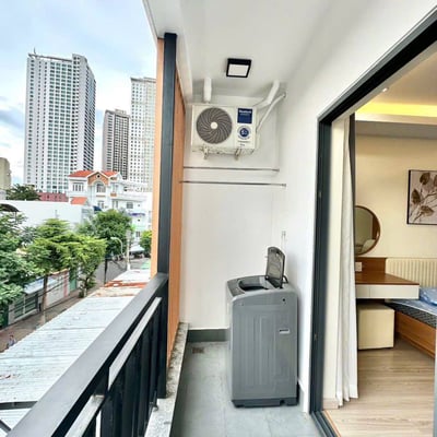 Furnished studio near the beach for rent, 38 m², North Nha Trang, Vietnam