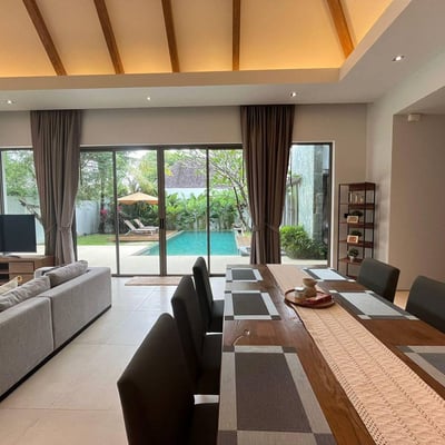 Villa with private pool and garden for rent, 2 bedrooms, Phuket, Thailand