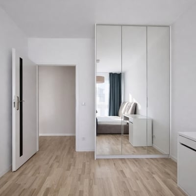 Appartement lumineux et moderne de 50 m² avec balcon à louer à Mokotów, Varsovie, Pologne