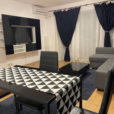 Bright 58 m² apartment in a quiet area for rent in Bucharest, Romania