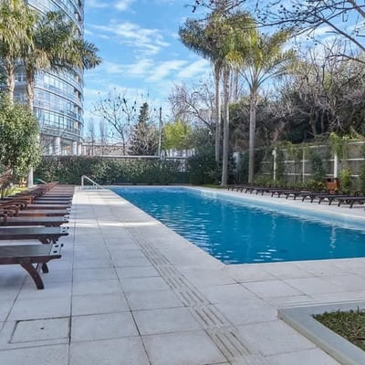 Spacious bright 120 m² apartment in Quartier Sinclair residence for rent in Palermo, Buenos Aires, Argentina