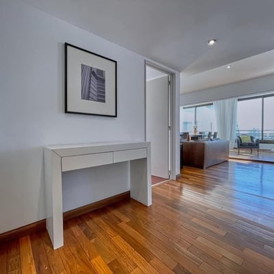 Spacious bright 120 m² apartment in Quartier Sinclair residence for rent in Palermo, Buenos Aires, Argentina