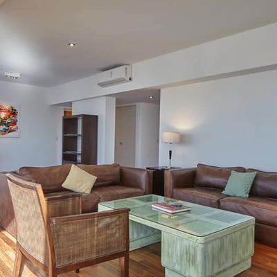 Spacious bright 120 m² apartment in Quartier Sinclair residence for rent in Palermo, Buenos Aires, Argentina
