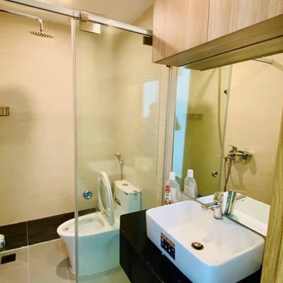 Komfortable Wohnung mit 2 Schlafzimmern im Wohnkomplex Oceanus zur Miete nahe dem Meer in Nha Trang, Vietnam