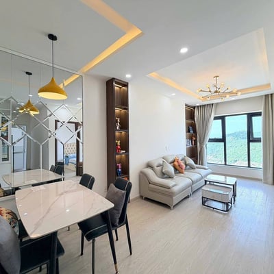 Komfortable Wohnung mit 2 Schlafzimmern im Wohnkomplex Oceanus zur Miete nahe dem Meer in Nha Trang, Vietnam