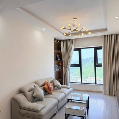 Komfortable Wohnung mit 2 Schlafzimmern im Wohnkomplex Oceanus zur Miete nahe dem Meer in Nha Trang, Vietnam