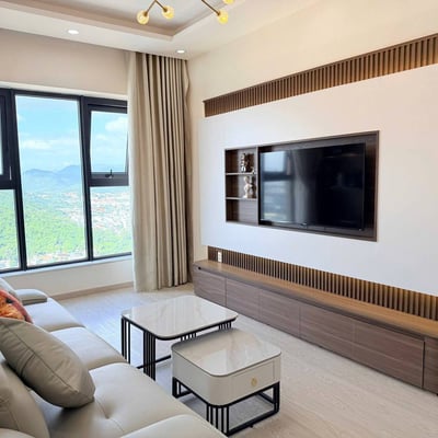 Komfortable Wohnung mit 2 Schlafzimmern im Wohnkomplex Oceanus zur Miete nahe dem Meer in Nha Trang, Vietnam