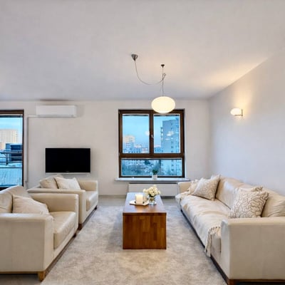 Просторная и светлая квартира 128 м² в комплексе Osiedle Prezydenckie в аренду, Śródmieście, Варшава, Польша