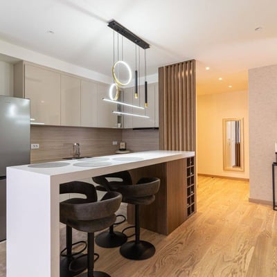 Komfortable Wohnung 83 m² im Wohnkomplex BW Aurora zur Miete in Belgrad, Serbien