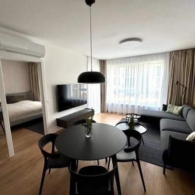Designer 48 m² apartment for rent in Bratislava, Slovakia