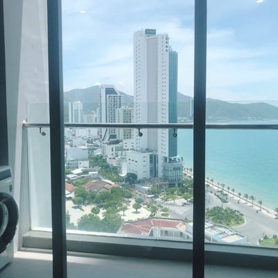 Möblierte Wohnung mit Balkon im Scenia Bay zur Miete in Nha Trang, Vietnam