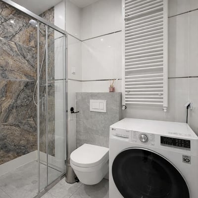 Bright furnished apartment, 53 m², for rent in Mokotów, Warsaw, Poland