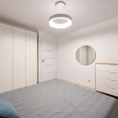 Bright furnished apartment, 53 m², for rent in Mokotów, Warsaw, Poland