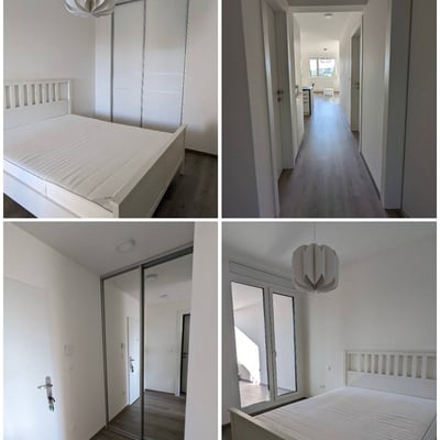 Bright furnished apartment 56 m² with balcony for rent in Kramáre, Bratislava, Slovakia