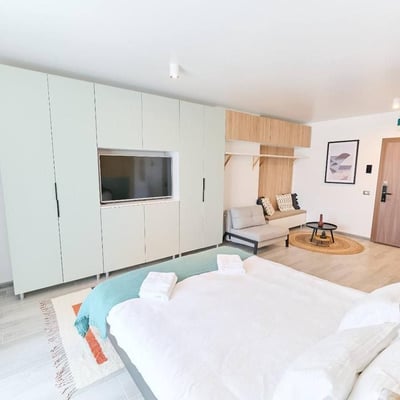 Studio confortable à louer à Mamaia-Sat, Roumanie