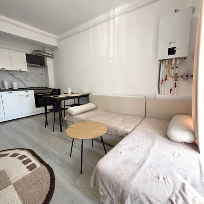 Bright furnished apartment 42 m² for rent in Chiajna, Bucharest, Romania