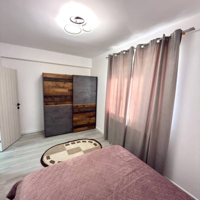 Bright furnished apartment 42 m² for rent in Chiajna, Bucharest, Romania