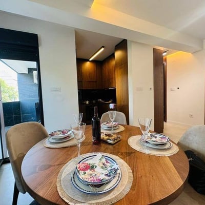 Stilvolle möblierte Wohnung 75 m² mit Terrasse zur Miete in Vračar, Belgrad, Serbien