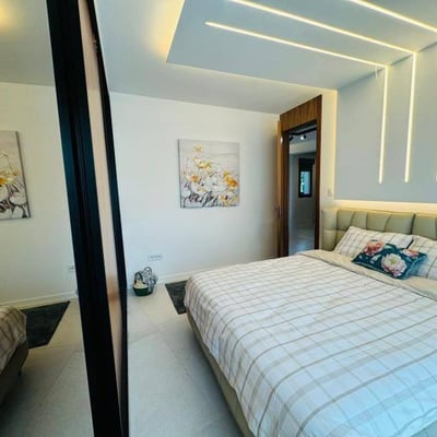 Stilvolle möblierte Wohnung 75 m² mit Terrasse zur Miete in Vračar, Belgrad, Serbien