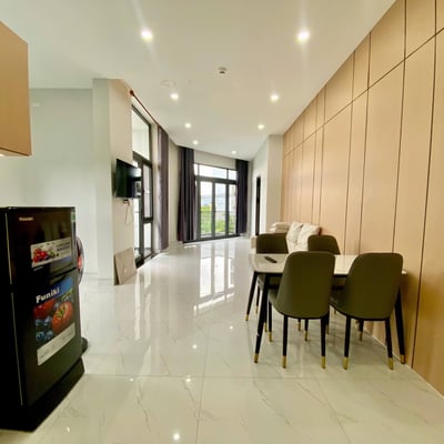 Cozy furnished apartment with balcony for rent in Cam Le, Da Nang, Vietnam