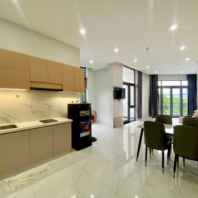 Cozy furnished apartment with balcony for rent in Cam Le, Da Nang, Vietnam