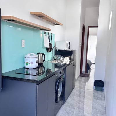 Bright and cozy apartment with balcony for rent in My An, Da Nang, Vietnam