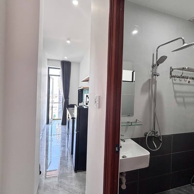 Bright and cozy apartment with balcony for rent in My An, Da Nang, Vietnam