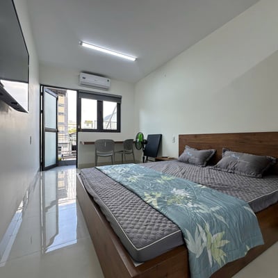 Komfortables Studio mit Balkon zur Miete in Da Nang, Vietnam