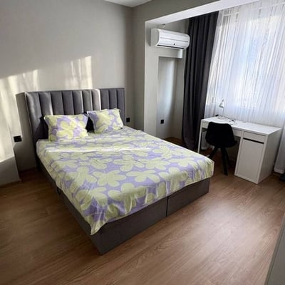 Spacious bright 100 m² apartment with terrace for rent in Chaika, Varna, Bulgaria