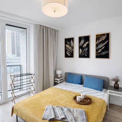 Современная меблированная 2-комнатная квартира 45 м² в аренду, Wola, Варшава, Польша