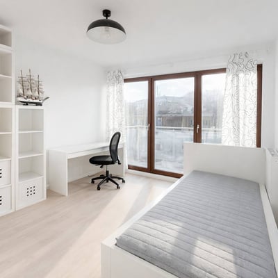 Bright spacious 3-room apartment 58 m² for rent, Wola, Warsaw, Poland