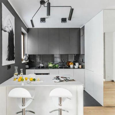 Modern 2-room apartment 67 m² with balcony for rent, Mokotów, Warsaw, Poland