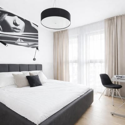 Modern 2-room apartment 67 m² with balcony for rent, Mokotów, Warsaw, Poland