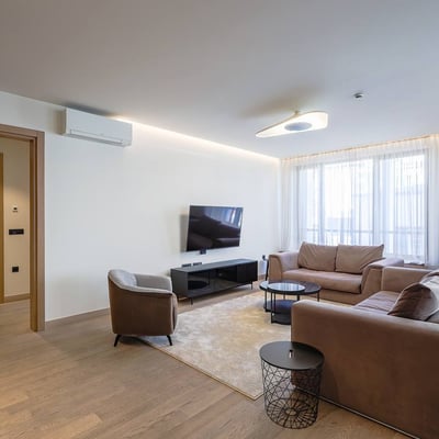 Appartement élégant de 4 pièces, 132 m² avec terrasse à louer, Vračar, Belgrade, Serbie