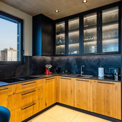 Ático de lujo de 123 m² con terraza en el complejo residencial K-District en alquiler, Belgrado, Serbia