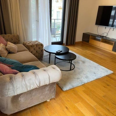 Modern 3-room apartment 80 m² with terrace for rent, Vračar, Belgrade, Serbia