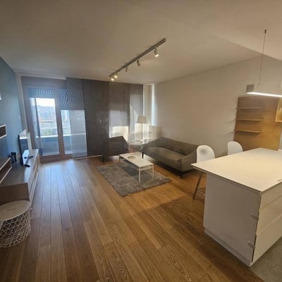 Новая 2-комнатная квартира 60 м² с террасой в ЖК Skyline, Белград, Сербия