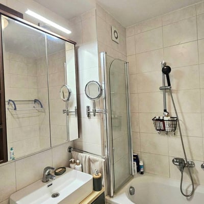 Modern 3-room apartment 62 m² in Belville residential complex for rent, New Belgrade, Serbia